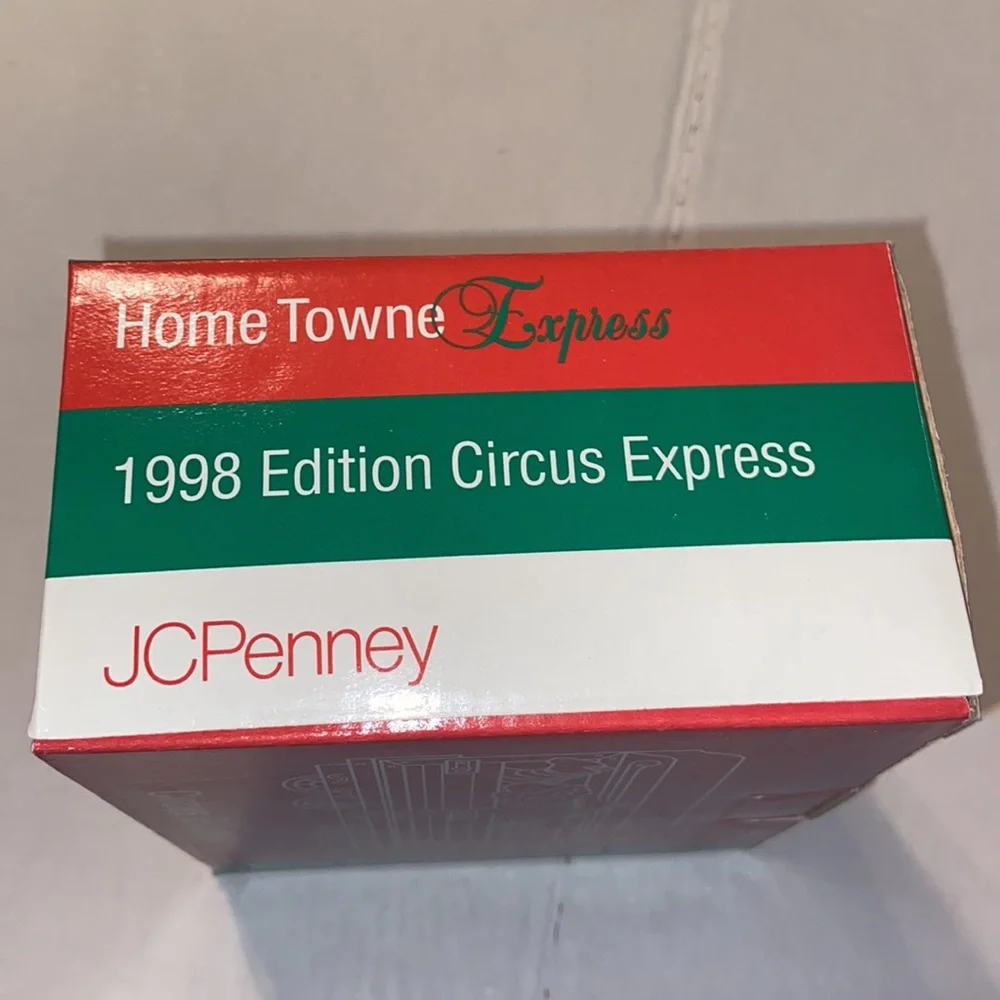 New in box vintage Home Towne Express 1998 Edition Circus Express by JC Penny